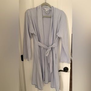 Lake Pajamas Pima Robe in Hydrangea